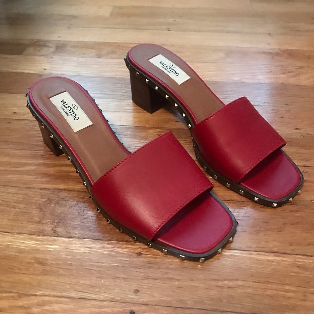 Valentino Rockstud Mules